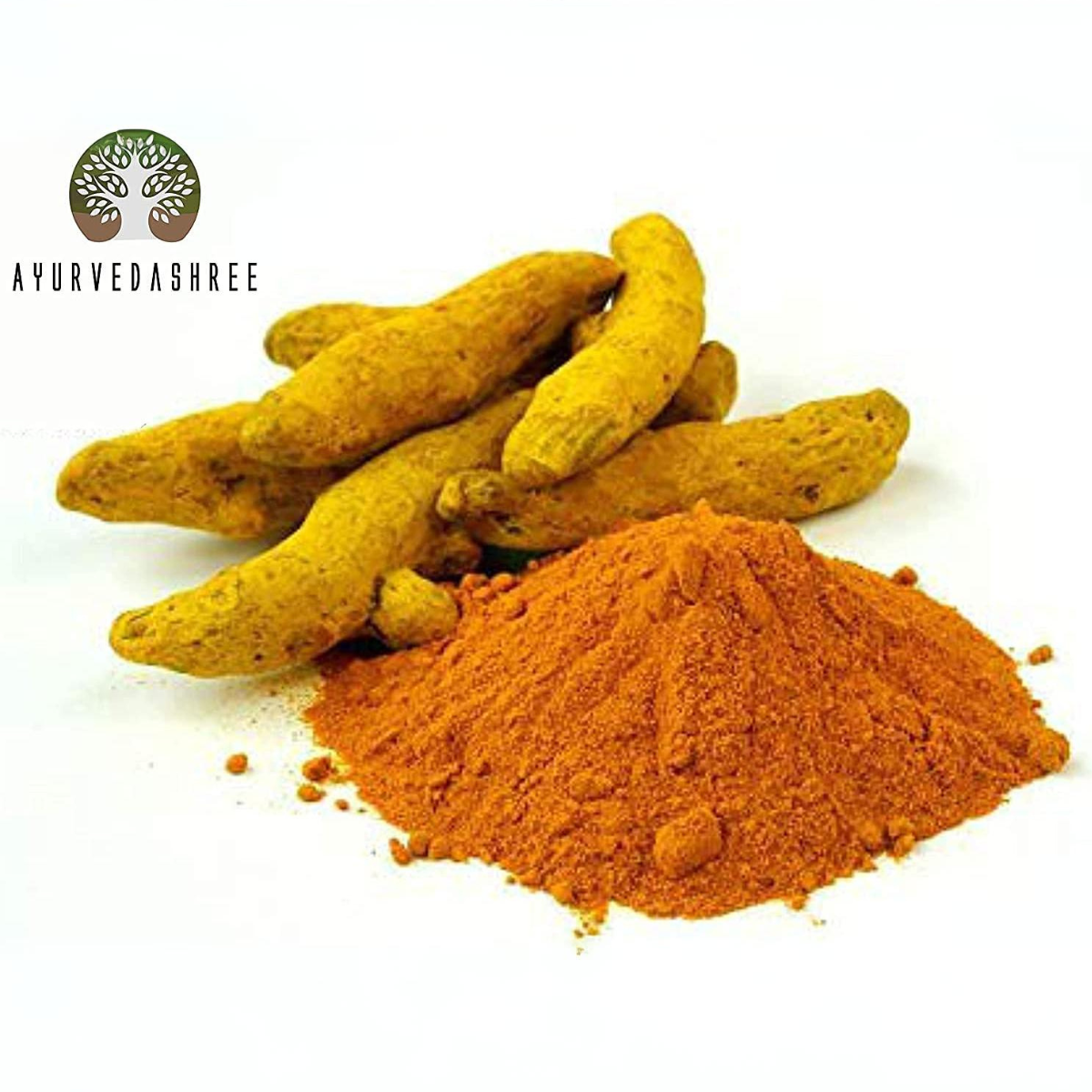 Ayurvedashree Turmeric Root Powder 100 Gm | Curcumin Powder | Vegan | Non Gmo | Gluten Free
