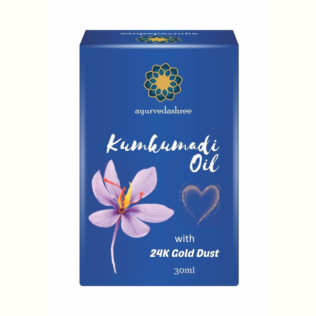 Ayurvedashree Kumkumadi Oil 30 Ml With 24K Gold Flakes