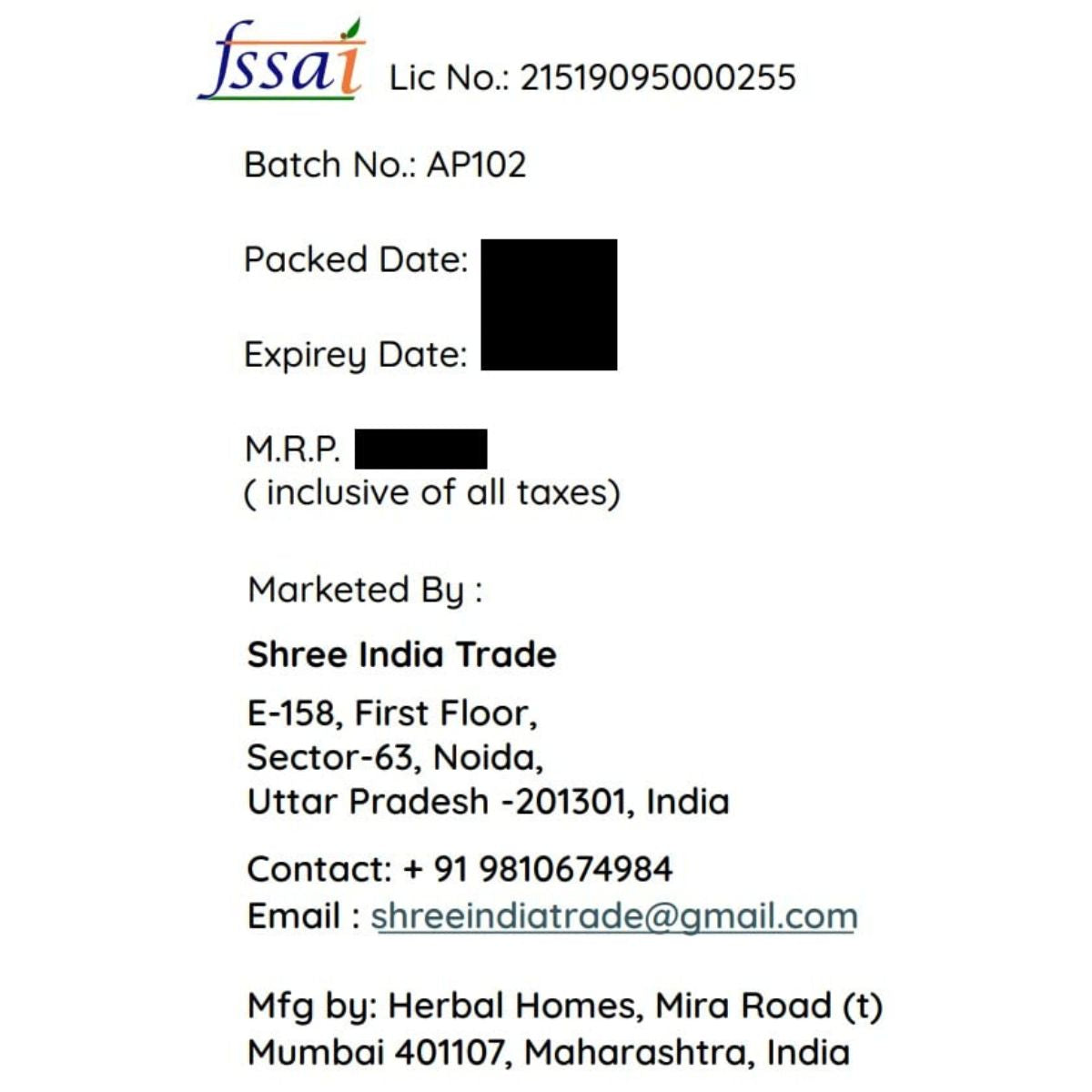 Ayurvedashree Asthishrunkala Powder Capsules Cissus Quadrangularis 90 Capsules 500Mg