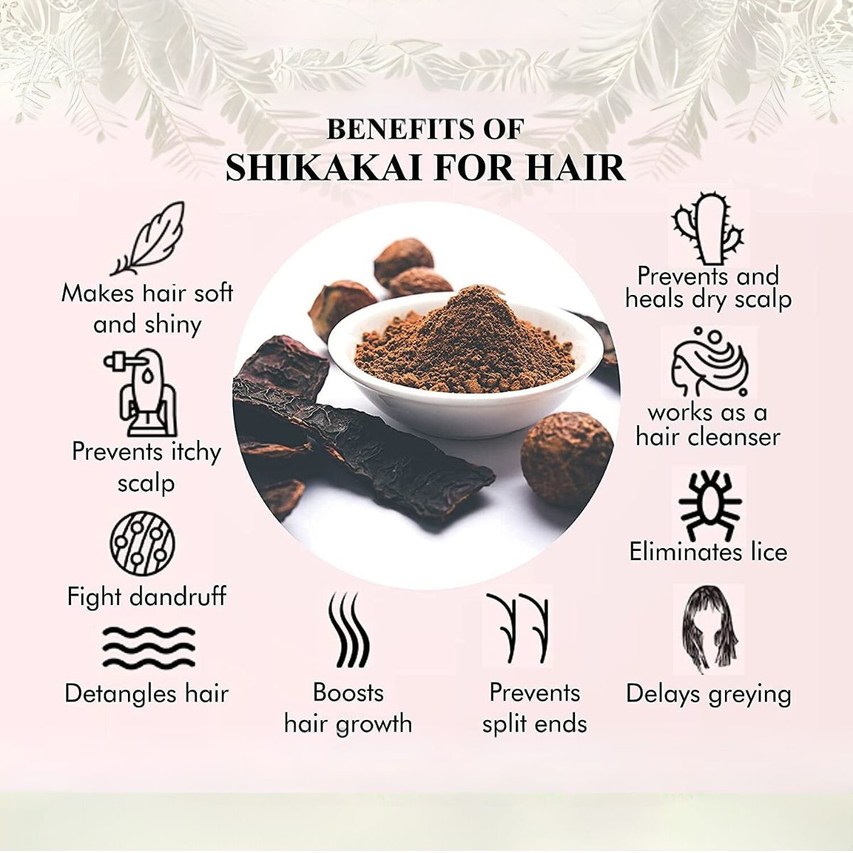 Ayurvedashree Shikakai Powder 100 Gm | Acacia Concinna Fruit Pods Powder