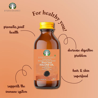 Cold Pressed Black Seed Oil, Omega 3 6 9 | Super Antioxidant & Immune Support, Joints, Digestion, Hair & Skin, 3.38 Fl Oz
