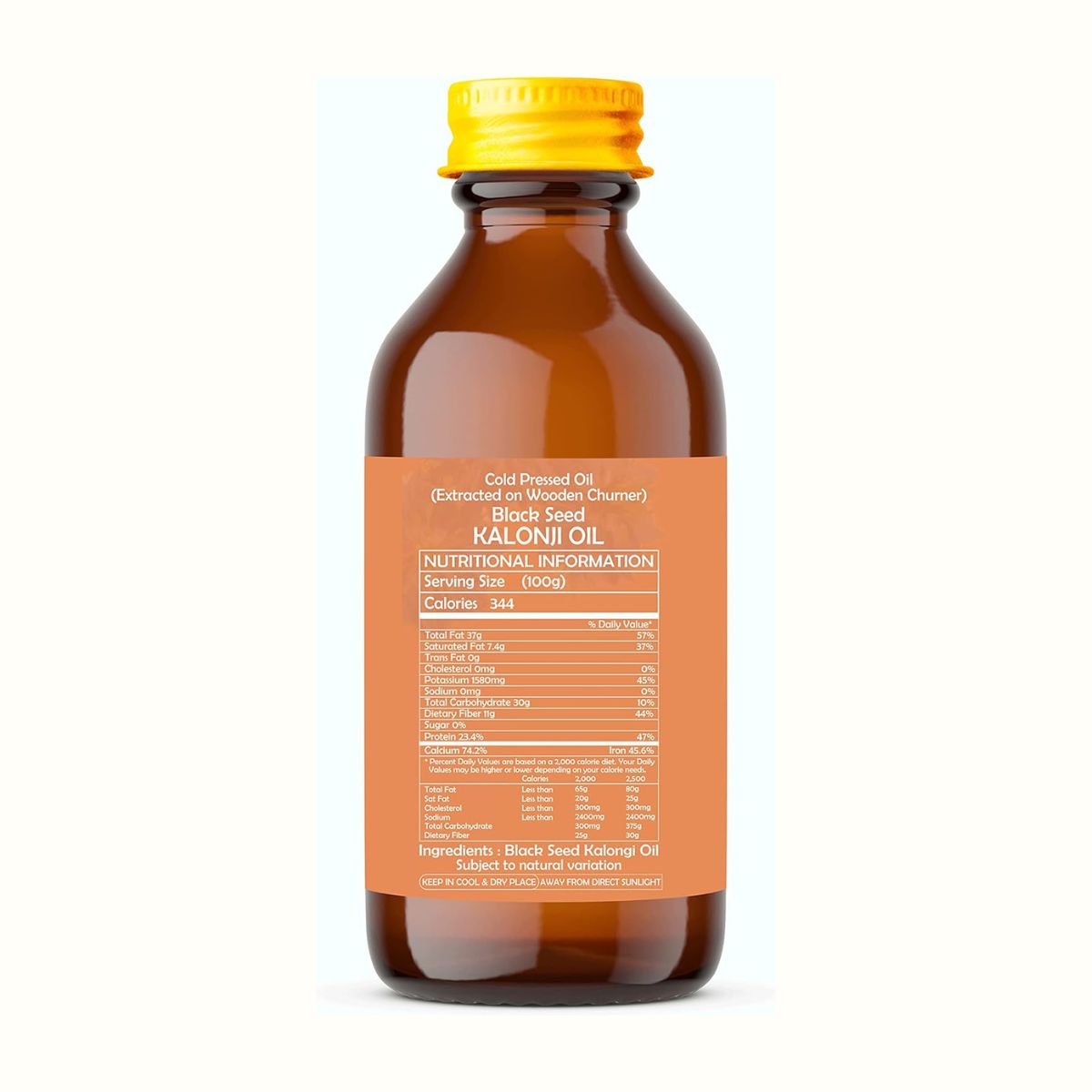 Cold Pressed Black Seed Oil, Omega 3 6 9 | Super Antioxidant & Immune Support, Joints, Digestion, Hair & Skin, 3.38 Fl Oz