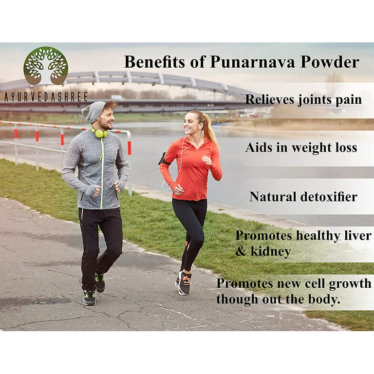 AYURVEDASHREE Punarnava Powder 200 Gm- Boerhavia diffusa - Supports Weight Management, Kidney, Liver and More, Non GMO, Vegan, Gluten Free